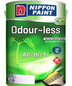 Sơn nội thất Nippon Odour-Less All in 1 bóng