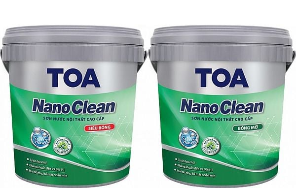 Sơn nội thất TOA NanoClean 4 nanoclean