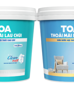 Sơn nội thất TOA Thoải mái lau chùi 3 thoaimailauchui