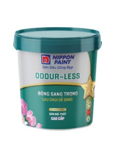 Sơn nội thất Nippon Odour-less bóng sang trọng