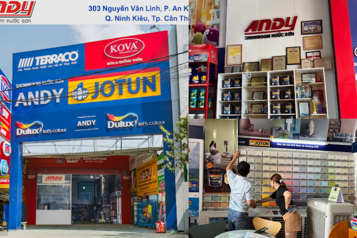 Showroom Nước Sơn ANDY