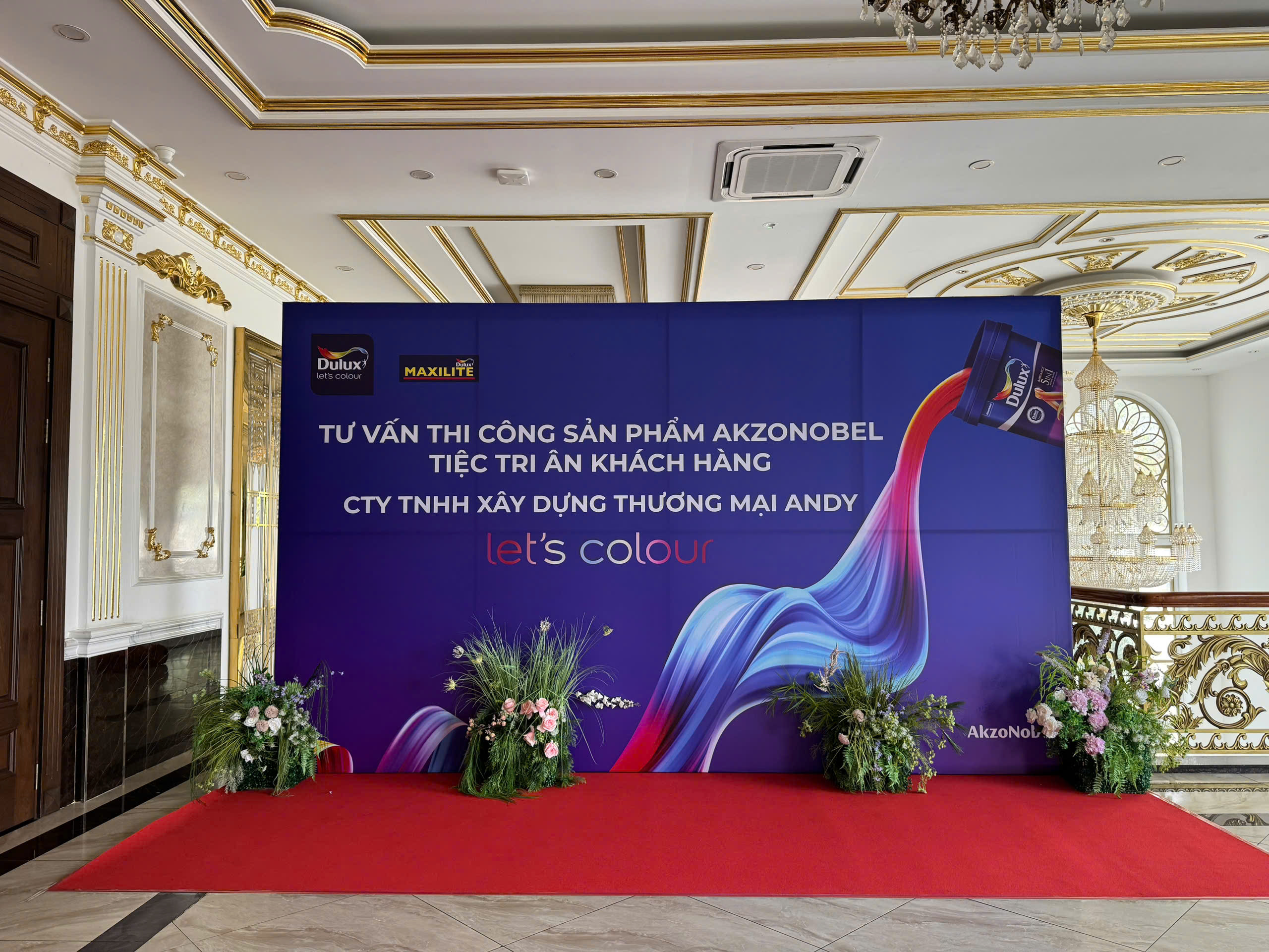 Chương trình Tư Vấn Thi Công Sản Phẩm AkzoNobel & Tiệc Tri Ân Khách Hàng