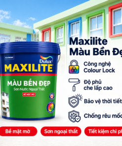 Sơn nước ngoại thất Maxilite Màu Bền Đẹp 3 Quang Cao Son Maxilite Mau Ben Dep